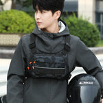 Tactical Chest Bag for Men Comfy Sports Front Vest Backpack Rig Pouch for Hiking Cycling Outdoor Camping Fishing Hunting Travel