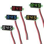 Geekcreit® 0.28 Inch 2.5V-30V Mini Digital Volt Meter Voltage Tester Two Line Voltmeter