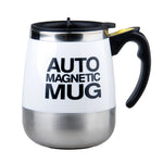 IPRee 400ml Automatic Self Stirring Magnetic Mug 304 Stainless Steel Coffee Milk Mixing Cup Creative Blender Smart Mixer Thermal Cups