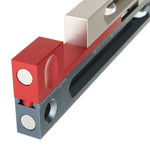 LinkMejor 100mm/4Inch Kerfmaker Table Saw Slot Adjuster Mortise and Tenon Tool Woodworking Movable Measuring Block