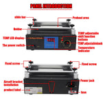 LinkMejor 853A Preheating Soldering Station 450W Ceramic Heater 120x120mm Heating Area Anti Static PCB Rework Tool