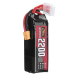 LinkMejor Power 22.2V 2200mAh 120C 6S LiPo Battery XT60 Plug for RC Drone
