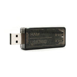USB2RIG V2 USB Audio Serial Adapter for Ham Radio TTL 232 CIV Interface PTT Control FT8 JT65 PSK DP108 Chip 3.3V Output