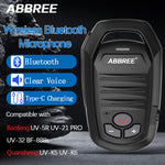 LinkMejor AR-639 Wireless Handheld bluetooth Microphone Speaker Type-C for Baofeng UV-5R UV-21 PRO Quansheng UV-K5 K6 TK11 Walkie Talkie