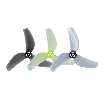 4Pairs / 12Pairs Gemfan 1811-3 1811 45mm 1.8 Inch PC 3-blades Propeller 1.5mm / 1.0mm Shaft Compatible with 1102 18000KV Motor Meteor 75 Pro II RC FPV Racing Drones