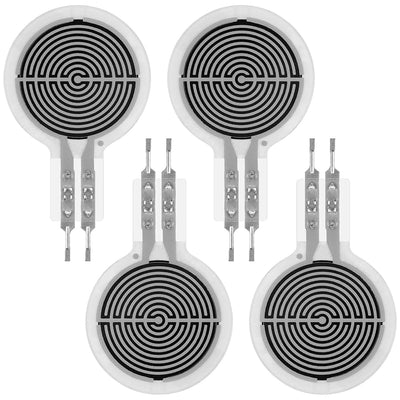 4pcs RP-C10-ST RP-C18.3-ST Flexible Thin Film Pressure Sensor High Sensitivity Force Sensitive Resistor for Arduino Smart Home Industrial Automation