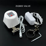 Tuya Zigbe Smart Gas Valve Garden Water Shut Off Timer Irrigation Controller Work with Alexa Google Assistant Smart Life APP