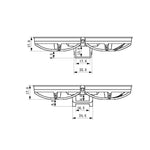 Happymodel Mobula8 Spare Part 85mm Brushless Whoop Frame Kit for RC Drone FPV Racing