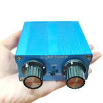 5W 3-28MHz Z-QRP Manual Antenna Tuner for Amateur Radio 25 to 2500 Ohms Portable Amateur Radio Accessory