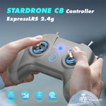 LinkMejor C8 2.4GHz 8CH 100mW ELRS Radio Controller for DJl/Velocidrone/Liftoff/Tryp/DRL/DCL Simulator FPV Racer Drone RC Car Boat Helicopter