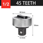 Mini Ratchet Wrench Set 1/4" 3/8" 1/2" Reversible Steel Ratchet Handle Tool Compact Socket Wrench