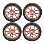 4PCS Upgraded LDRC 1801 1802 1803 1899 A01 A02 A86 A99 1/18 Drift RC Car Parts Tires Wheels On-Road Vehicles Models Spare Accessories