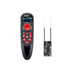 LinkMejor DS650 2.4GHz 6CH FHSS Transmitter Color Display Built-in 3.7V 1500mAh Battery Radio Controller With Receiver for RC Car Boat Vehicle Models