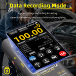 LinkMejor S600A Graphic Multimeter 3.98TFT Touch Screen  60000 Counts Data Logger True-RMS Graphic Tester Photovoltaic Multimeter