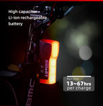 LinkMejor XliteBT Smart Brake-sensing Bicycle Taillight with Thief Alarm Type-C Charge Bike Rear Light LED Night Warning Bike Light
