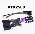 LinkMejor 5.8GHz FPV Transmitter 48CH VTX1600 1.6W / VTX2500 2500mW FPV Video Transmitter 7-26V 30.5×30.5mm for FPV Racing Drones
