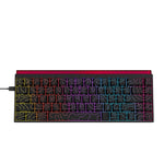 NACODEX x LinkMejor NK68 Wired Mechanical Keyboard 68 Keys RGB Hot Swappable Red Switch Gaming Keyboard