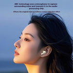 LinkMejor GT17 TWS Earbuds bluetooth 5.4 Earphone ENC Noise Cancelling 10mm Drivers Unit 24H Playback Low Game Delay In-ear Sports Headphones