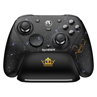[Royal2 Edition] LinkMejor G7 Pro 8K PC Wireless Gaming Controller with Hall Effect Triggers and TMR Joystick Six-axis Turbo Function 2.4G Wired E-sports Gamepad