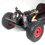 LinkMejor M607 RTR 1/12 2.4G 4WD 70km/h Brushless RC Car Short Course Off-Road Truck Carbon Fiber Chassis Hobbywing Surpass Motor ESC Metal Differential Gear LED Light High Speed Oil Filled Shocks Vehicles Models Toys