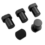 LinkMejor 19/20mm Woodworking Quick Release Bench Dogs Clamp Desktop Tenon with Non-slip Pad Table Limit Block Table Stop