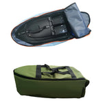 LinkMejor Double Zipper Fishing Boat Carry Bag Water Repellent Storage Bag for Bait Boat Fishing Equipment