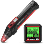 EU US DirectKAIWEETS KT301E Circuit Breaker Finder Kit Socket Tester With LCD Backlight RCD Test NCV Voltage Tester EU Plug
