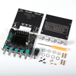 ZK-MT21 100W+2*50W 2.1 Channel Subwoofer Digital Power Amplifier Board AUX 12/24V Audio Stereo Bluetooth 5.0 Amp HiFi For Home