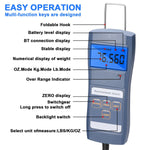 Digital Refrigeration bluetooth Scale 90kg High Capacity Electronic Weighing Scale for Refrigerants Refilling Central Air-conditioning and Refrigeration Equipment Fluoridation Tools