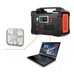 [US Direct] FlashFish E200 200W 40800mAh Portable Power Generator Solar Power Station with 110V AC Outlet/2 DC Ports/3 USB Ports