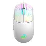 LinkMejor S100 Wired Gaming Mouse 3600DPI RGB Backlit 6 Keys Ergonomic Matte Gaming Mice for PC Laptop Computer