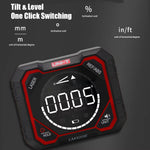 LinkMejor LM320D LM320E LM320F Digital Inclinometer Laser Angel Meter Digital Protractor Angle Measure Type-C Rechargeable Battery 3 Way Angle Meter Accurate Measurement Tool