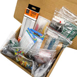 2110Pcs DIY Electronic Component Kit T0-92 LED PCB Assorted Resistors Capacitors Transistors Solderless for Circuit DIY Kit