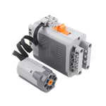 LinkMejor Technology Building Blocks Bricks Power Functions Automotive Speed Gearbox V8 Engine Model Transmission Machinery M L Motor Battery Box DIY Assembling Toys