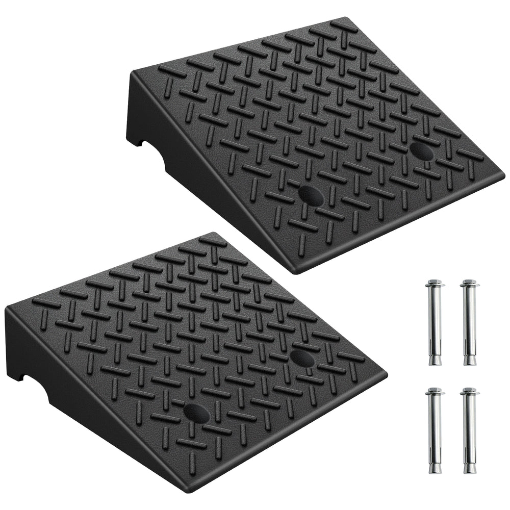 5 inch Plastic Curb Ramps for DIY Car Maintenance