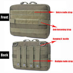 Tactical Admin Molle Pouch Medical EDC EMT Utility Bag Shell Design Waterproof Attachment Pouches Nylon Hiking Belt Bags