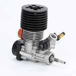 LinkMejor Racing SH.21 Nitro Engine 3.48cc SG Shaft Rear Exhaust Hand-pulled Engine with Spark Plug and Hand Puller for 1/8 Methanol Fuel RC Car Vehicle Model