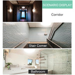 12W 18W Intelligent Motion Sensor LED Ceiling Light Non-dimmable Home Fixture Detective Lamp AC220V