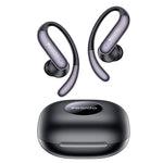 Yesido YSP32 TWS Headset Wireless bluetooth 5.4 Earphone Dual 12mm Genuine Copper Ring Speakers Spatial Audio Battery Digital Display Flexible Silicone Touch Control Earhooks Sports Headphones