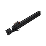 Telescoping Flip Fence Miter Gauge Fence 500mm to 890mm Extendable T Slot Track with Quick Positioning 0.05mm Fine Adjustment