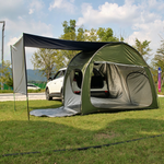 Xmund Camping SUV Tail Tent with Rainfly, Outdoor Car Trunk Tent, Sun Shade for Self-Driving Trips, Multi-functional Bicycle Tent, Providing Shade and Shelter for Car Camping