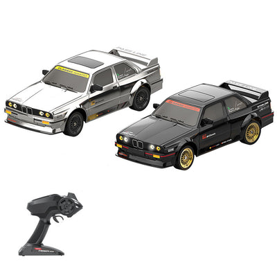 LinkMejor DC162A RTR 1/16 2.4G 4WD 50km/h Drift RC Car ESP Gyro Mini Race LED Light High Speed Racing On-Road Full Proportional Classic Retro Electric Remote Radio Control Vehicles Model Toys