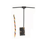 LinkMejor ELRS 2.4GHz 100mW Telemetry Nano Receiver CRSF Protocol with T Antenna for FPV Aircraft RC Drone