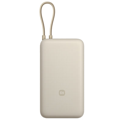 Xiaomi 33W 74Wh 20000mAh Built-in Type-C Cable Power Bank External Battery Power Supply with 2 Inputs & 3 Outputs Fast Charging for iPhone 15 14 13 for Huawei Pura 70 Ultra for Xiaomi Civi 4 pro