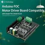 Brushless Motor Driver Board Compatible with Simple FOC Shield V2.0.4
