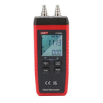 LinkMejor UT366A Digital Manometer Pressure Gauge Wind Speed Air Pressure Difference Measurement Compact Energy Saving Multi Unit Display Automatic Shutdown