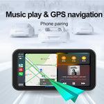 6.25inch Touchscreen Motorcycle Wireless Carplay GPS Navigation Android Auto Monitor Bluetooth IP66 Waterproof