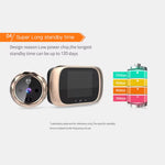 DD1 Digital Door Viewer Peephole Door Camera Doorbell 2.8-inch Night Vision Photo Shooting Digital Door Monitoring for Home Security