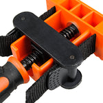 Adjustable Band Clamp Polygon Angle Clamp for Woodworking and Framing, 15-Foot Strap, Self-locking Ratcheting Handle