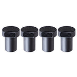 4pcs Bench Dog Clamp 19/20mm Aluminum Alloy Workbench Hole Stop Woodworking Table Stop Multipurpose MFT Table Stop